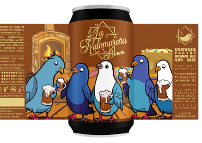 la palomareña brown lata