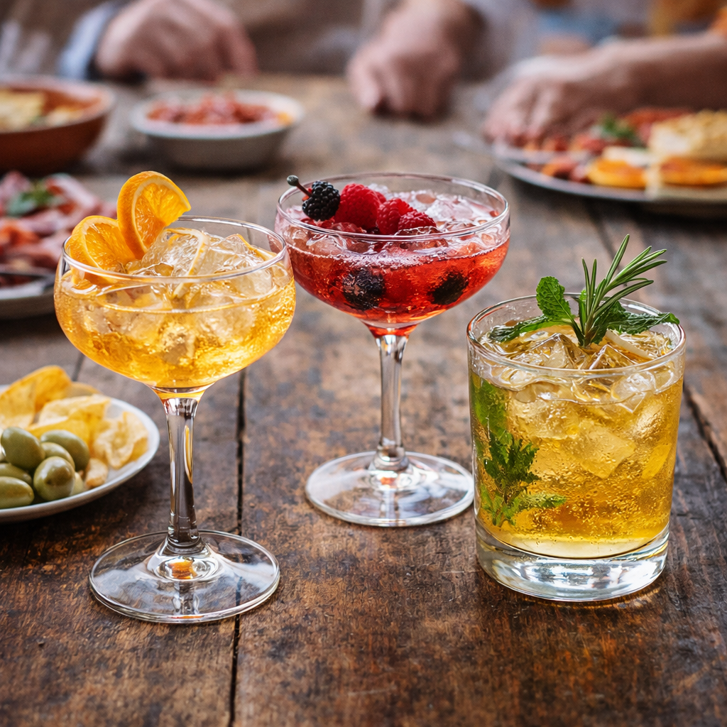 coctelería con kombucha