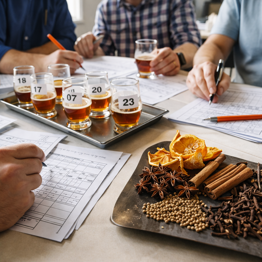 cata y evaluación de cervezas