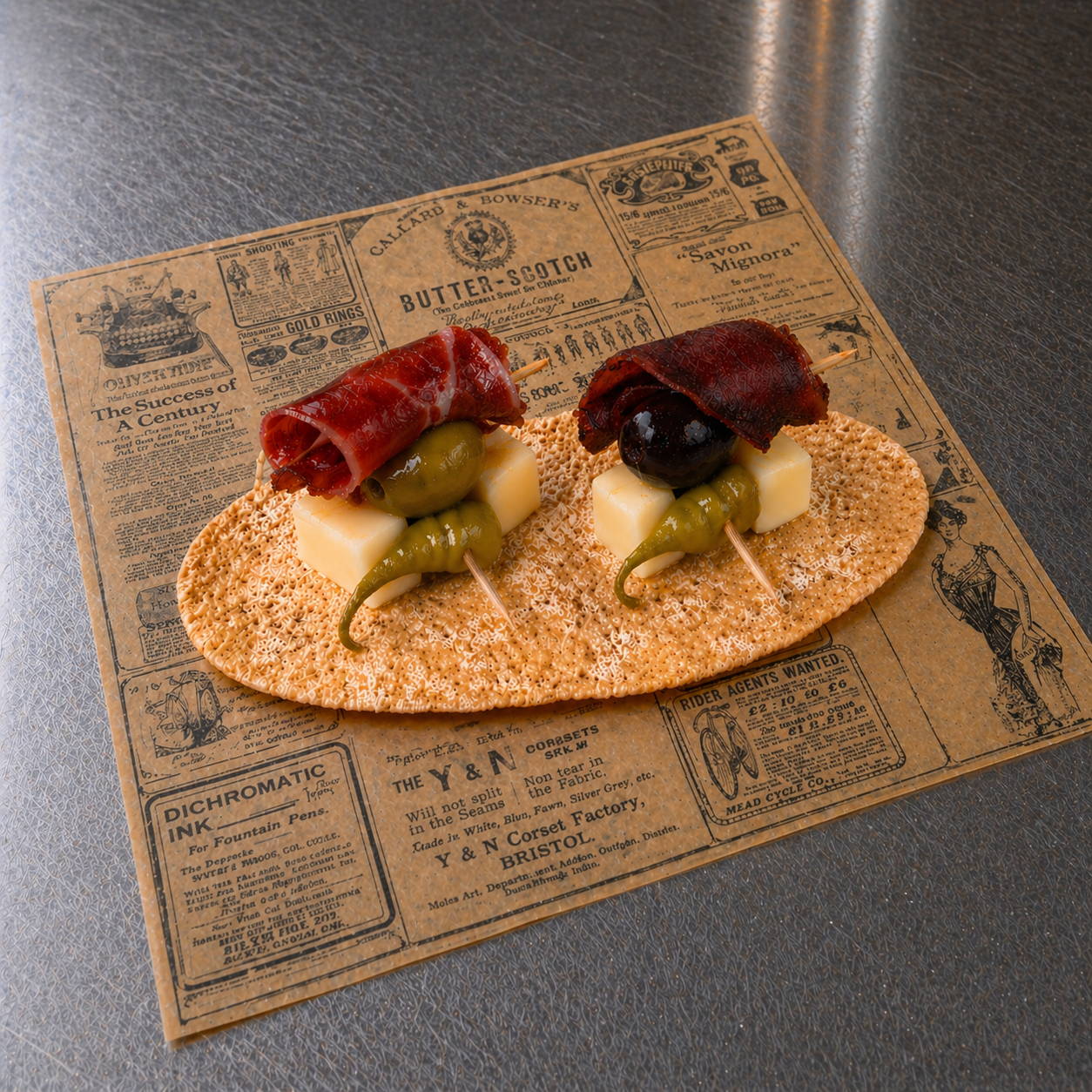 tapa de la 3ª ruta de la tapa mozárabe de palomares del río