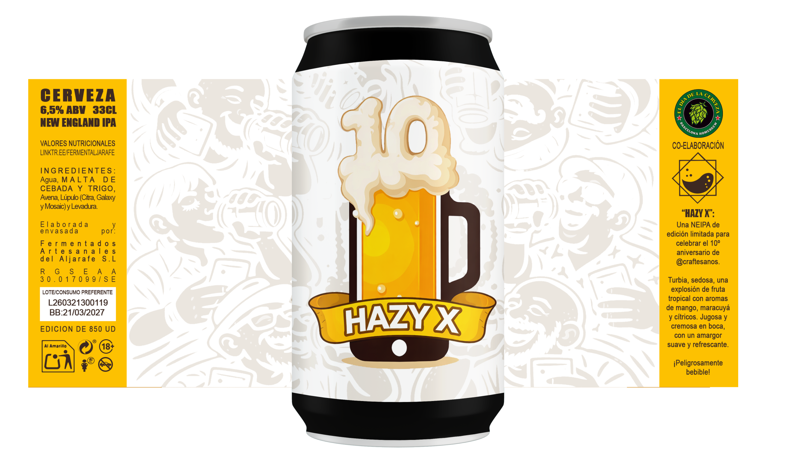 lata de Hazy X neipa