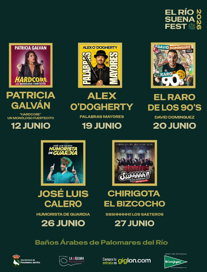 cartel espectaculos el rio suena fest
