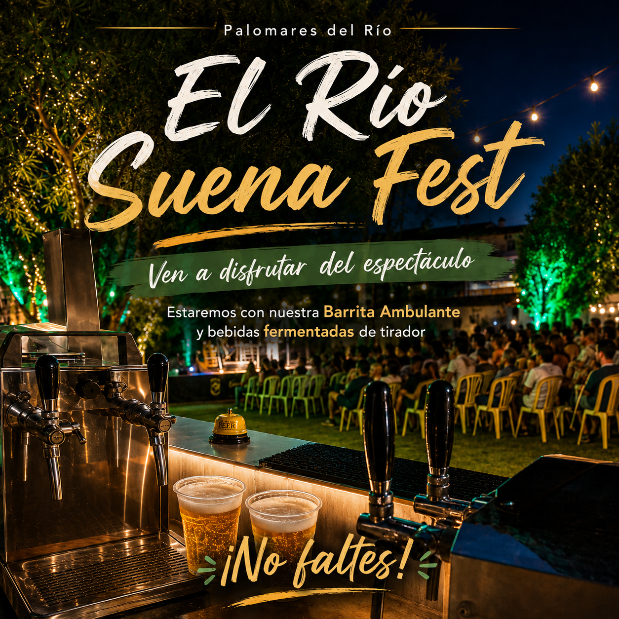 disfruta con nuestra barrita ambulante del festival