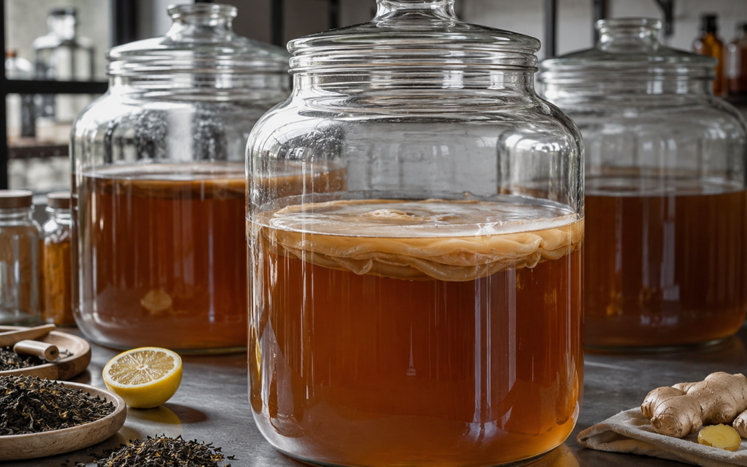 fermentando kombucha sin alcohol
