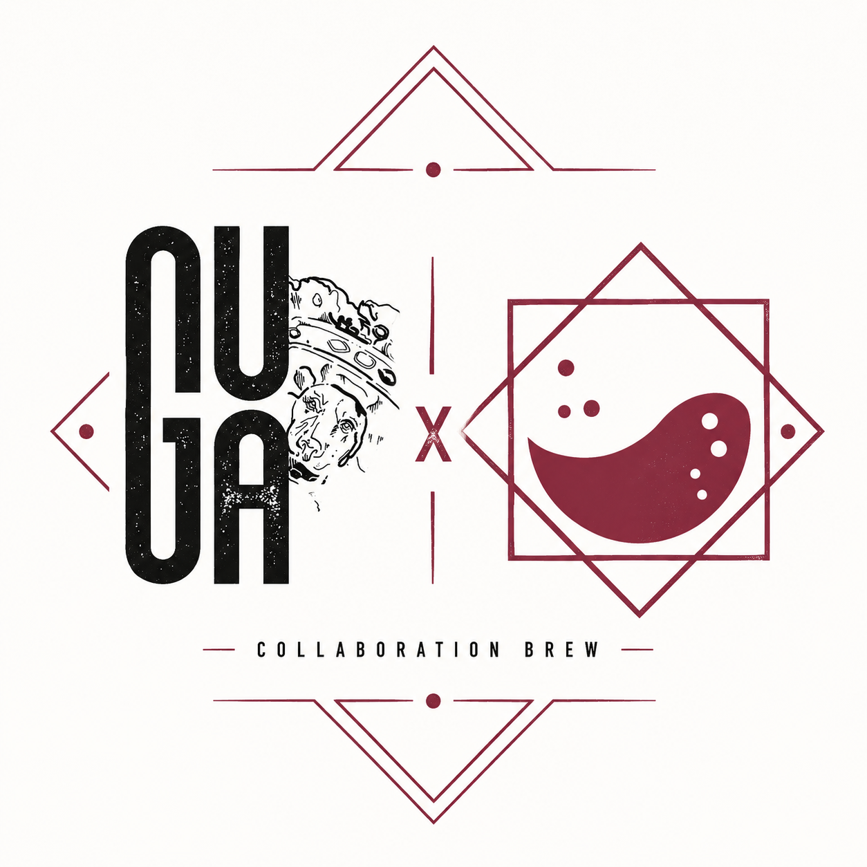 logos de cervezas guga y fermentaljarafe