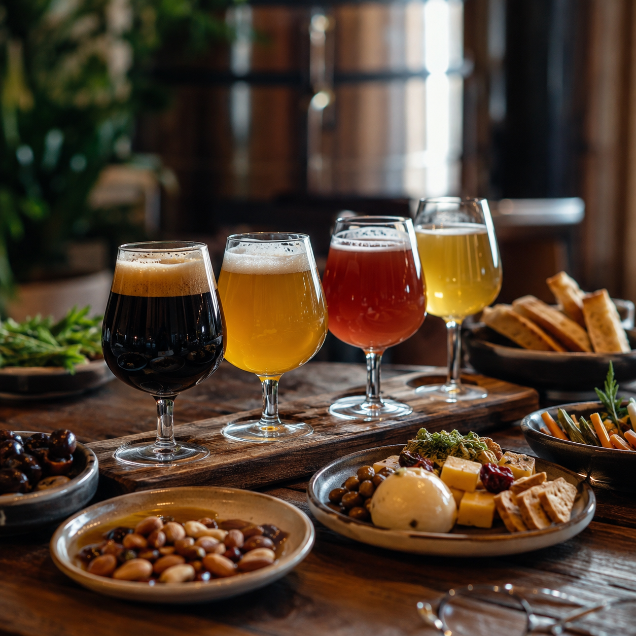 Cata y maridaje de cerveza kombucha e hidromiel