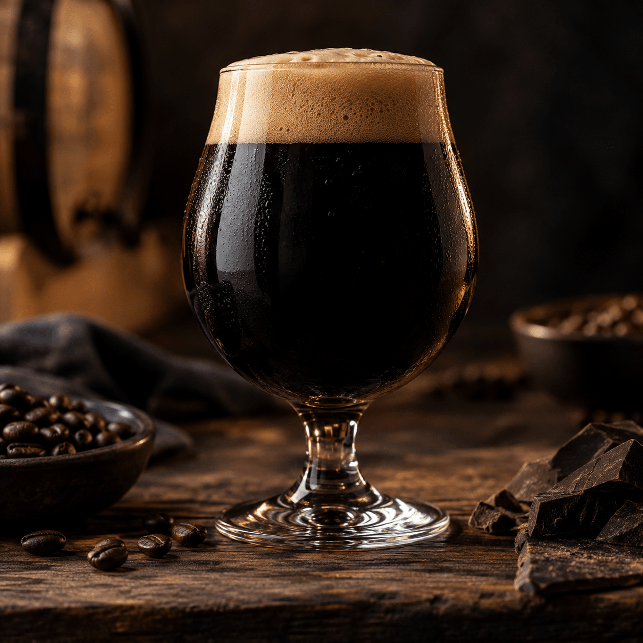Cerveza negra artesanal La Palomareña Negra Porter